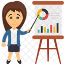 Analyst Analyzer Accountant Icon