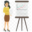 Analyst Analyzer Accountant Icon