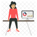 Analyst Analyzer Accountant Icon