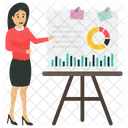 Analyst Analyzer Accountant Icon