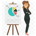 Analyst Analyzer Accountant Icon