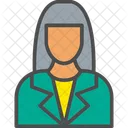 Female Candidate  Icon