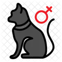 Cat Gender Pet Shop Icon