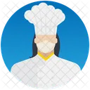 Female Chef Cooker Woman Chef Icon