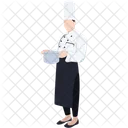 Female Chef Cook Woman Chef Icon