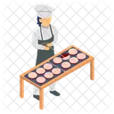 Chef Cookies Dough Icon