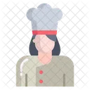 Achef Woman Female Chef Icon