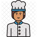 Female Chef  Icon