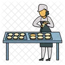 Female chef  Icon