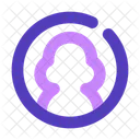Female circle  Icon