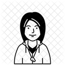 Female Coach  Icon