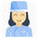 Female Concierge  Icon