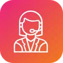 Customer Service Representative Icon
