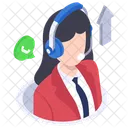 Business Customer Support Contact Us Icon