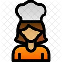 Female Cook Female Chef Chef Icon