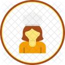 Female Cook  Icon