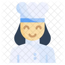 Female Cook  Icon