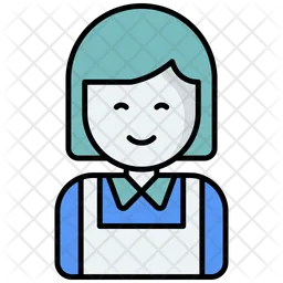 Female Cook  Icon