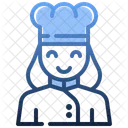 Female Cook  Icon