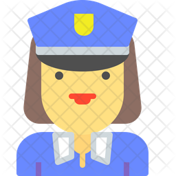 Female cop Icon