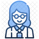 Female Correspondent  Icon