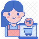 Customer Female Icon