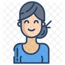 Female Customer  Icon