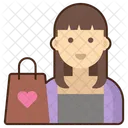 Customer Female Icon