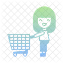 Female Customer  Icon
