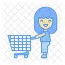 Female Customer  Icon