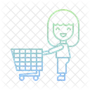 Female Customer  Icon