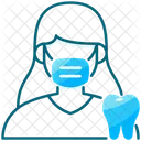 Dentist Female Icon