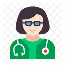 Doctor Female Doctor Physician Icon