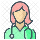 Doctor Person Woman Icon