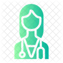 Female Doctor Doctor Gynecologist Icon