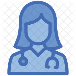 Female Doctor  Icon