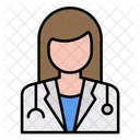 Doctor Female Woman Icon