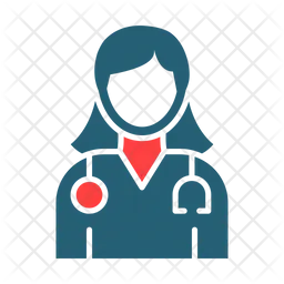 Female Doctor  Icon