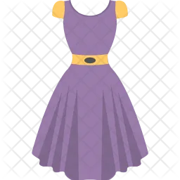 Female Dress  Icon