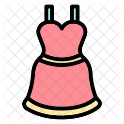 Female dress  Icon