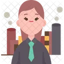 Female Engineer  Icon