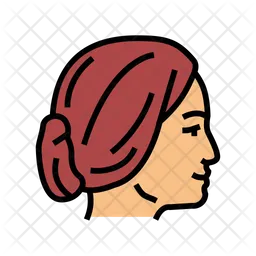 Female Face  Icon