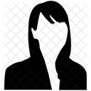 Female Face  Icon