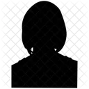 Female Face  Icon
