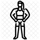 Fighter Female Mma Icon