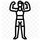 Fighter Female Mma Icon