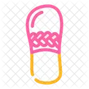 Female Footwear Home Slipper Footwear Icône