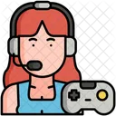 Gamer Female Icon