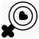 Female Gender Lady Sign Icon