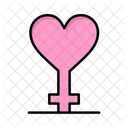 Female Gender  Icon